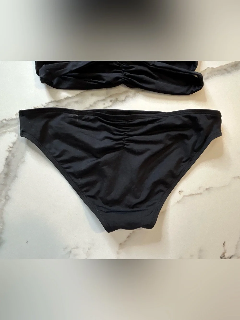 L*space Black Two-Piece Bikini Set S/M